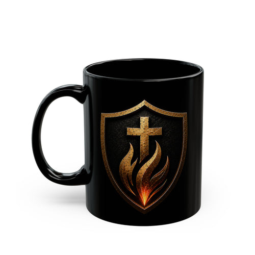 Grace & Fire Shield Mug